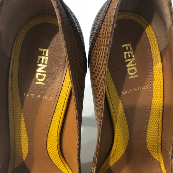 Original Fendi Platform Heels size 36 1/2 - Picture 5 of 6